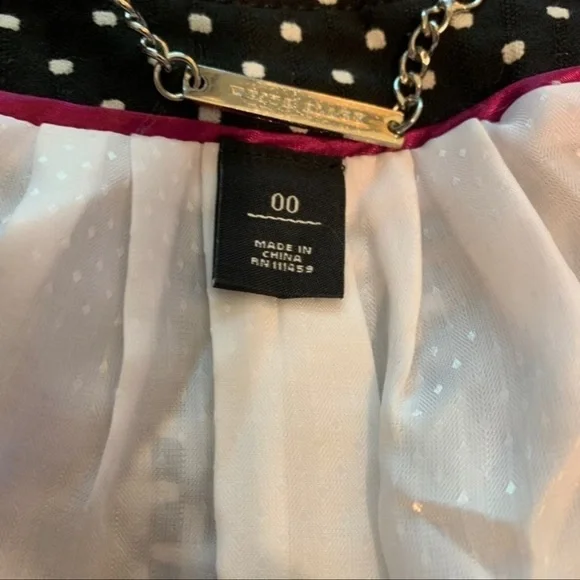 White House Black Market Polkadot Blazer - Picture 5 of 7